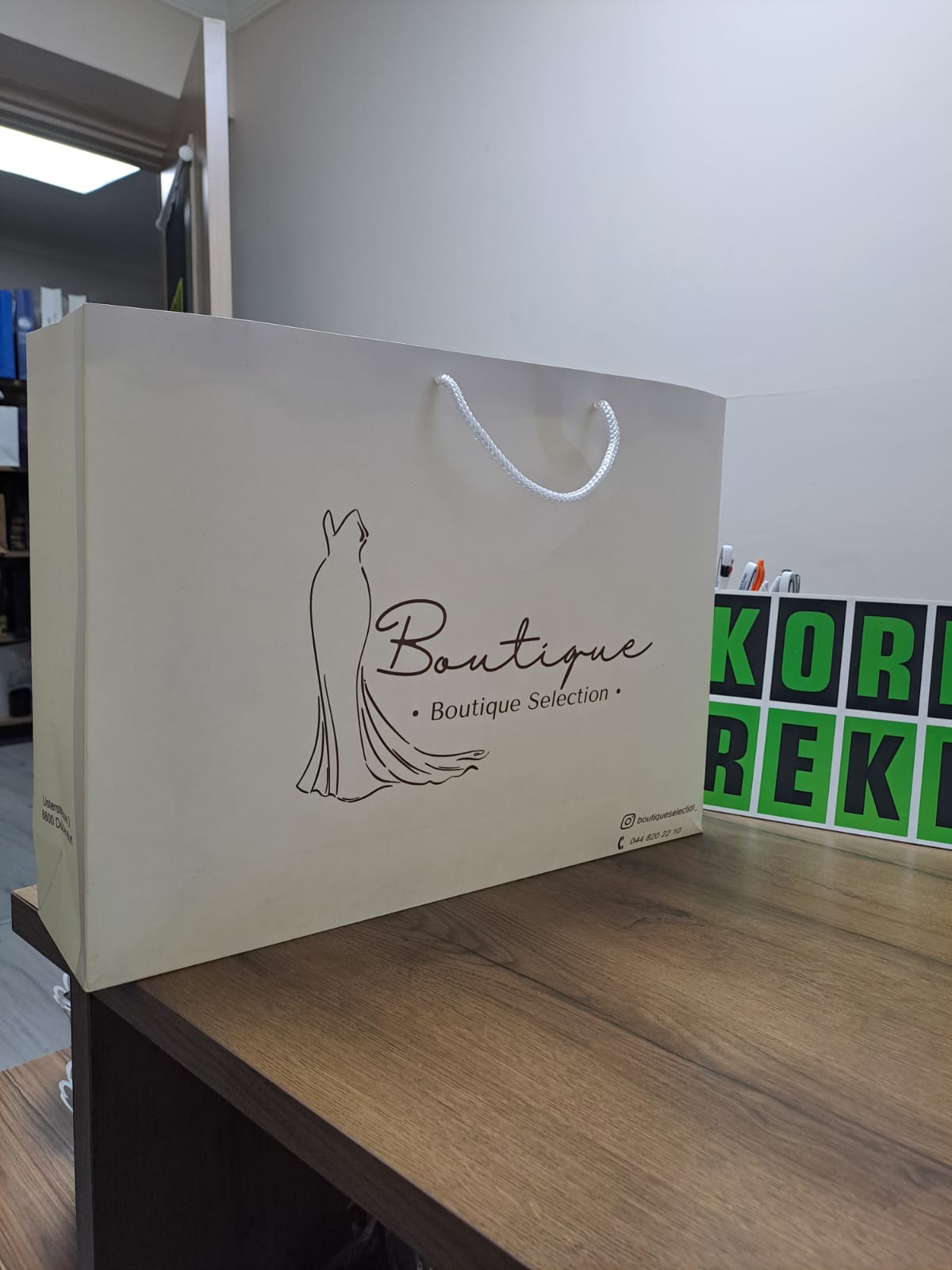 Baskılı Karton Çanta - 15